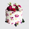 Торт с цветами №104781