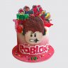 Детский торт Roblox №105196