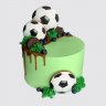 Торт для любителя футбола на День Рождения №105292