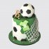 Торт с футболом для мальчика №105303