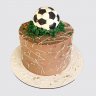 Торт в футбольном стиле на 35-летие №105305
