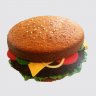 Торт Гамбургер с собачкой №105472