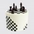 Торт с шахматами для мужчины №105539
