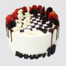 Торт с шахматами на юбилей №105548