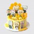 Желтый торт Stray Kids с SKZOO №105624