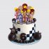 Торт в стиле Аниматроников с шоколадными шариками №105691