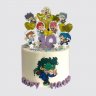 Детский торт Земля Королей для девочки в 10 лет №105771