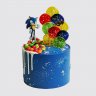Торт по мотивам игры Sonic на 9 лет №105913