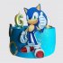 Торт Sonic на 6 лет №105929