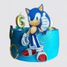 Торт игра Sonic в День Рождения №105930