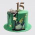 Торт со Шреком в День Рождения на 15 лет №106012