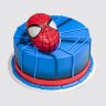 Торт Человек паук с паутиной на 12 лет №106189