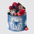 Торт Человек паук со сладостями и ягодами №106194
