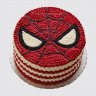 Квадратный торт с Человеком пауком №106196