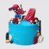 Детский торт с Человеком пауком на 4 года №106226