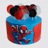 Детский торт Человек паук с леденцами №106236