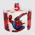 Торт Человек паук с цифрой из мастики №106237