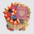 Торт с ягодами на получение паспорта №106304