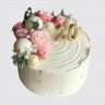 Торт на День Рождения 20 лет девушке с ягодами №106449