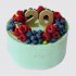 Праздничный торт на 20 лет девушке с ягодами №106453