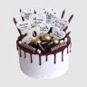 Торт на День Рождения женщине 20 лет с ягодами №106458