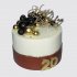 Торт парню на День Рождения 20 лет с шариками №106483