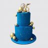 Торт парню 25 лет на День Рождения со сладостями №106513