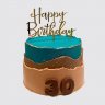 Торт на годовщину 30 лет парню №106560