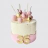 Торт на День Рождения любимой девушке в 35 лет с шишками №106582