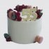 Классический торт на 55 лет женщине с ягодами №106743