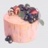 Торт на День Рождения 60 лет мужчине с ягодами №106795