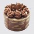 Торт на День Рождения дедушке 80 лет шоколадный №106957