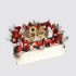 Квадратный торт дедушке на 85 лет с ягодами №107007