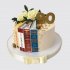 Торт на юбилей в виде книг на 90 лет бабушке №107012