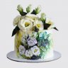 Торт с цветами на День Рождения №107124