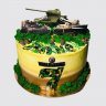 Торт в виде танка №107341