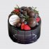 Торт мерседес на День Рождения с ягодами №107463