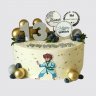 Торт на День Рождения 10 лет в стиле карате №107470