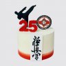 Торт на День Рождения 10 лет в стиле карате №107474