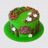 Торт на День Рождения 65 лет в виде огорода №107551