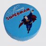 Прикольный торт на День Рождения с Суперменом №107627