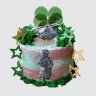 Торт для военного мужчины на День Рождения №107644
