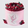 Нежный торт для девочки гимнастки на День Рождения 9 лет №107650