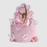 Классический торт для гимнастки девочки 6 лет №107659