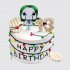 Торт на День Рождения 13 лет с героем сериала Очень странные дела №107766