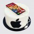 Праздничный торт Айфон с зарядным устройством №107781