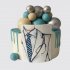 Торт врачу с шариками из мастики №107819