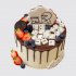 Торт программисту на День Рождения с ягодами №107834