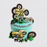 Торт для любителя мотоциклов с орлом №107918