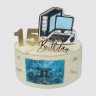 Торт в виде компьютера на День Рождения №107953